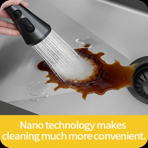 Nano technology makes cleaning much more convenient.