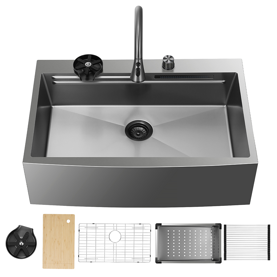 33×21 Inch Multifunction Kitchen Sink