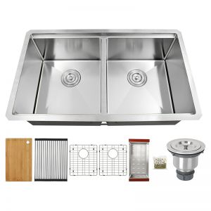 32×19 Inch Undermount Sink