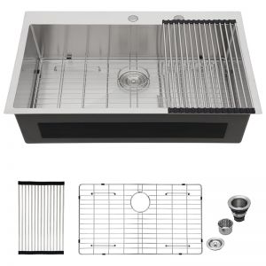 32×18 Inch Topmount Sink