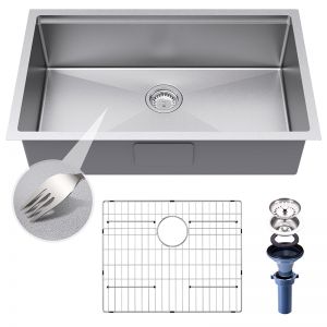 30×19 Inch 3D Embossed Surface Finish Sink